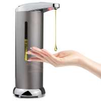 Touchless Smart Sensor Stainless Steel Automatic Liquid Soap Dispenser Waterproof Hand Sanitizer Dispensador