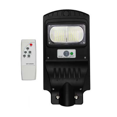 30W solar street light with light sensor, radar, remote control