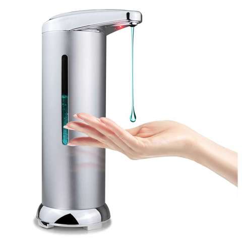 Stainless Steel Smart Motion Sensor Touchless Automatic Deck Liquid Soap Dispenser