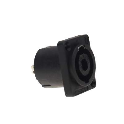 2020 New Product Panel Mounting Speakon Female Audio Loudspeaker Jack Socket