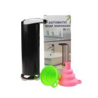 Kitchen Bathroom Automatic infrared touchless Soap dispenser with silicone funnel