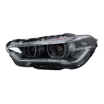 Car headlamp assembly for BMW X1 Headlights assembly LED lens with bend assist function