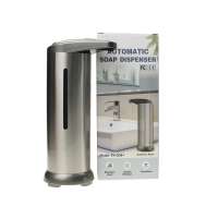 3 Level adjustable Touch-Free Stainless Steel Sensor Liquid Soap Dispenser Automatic Hand Sanitizer Dispenser